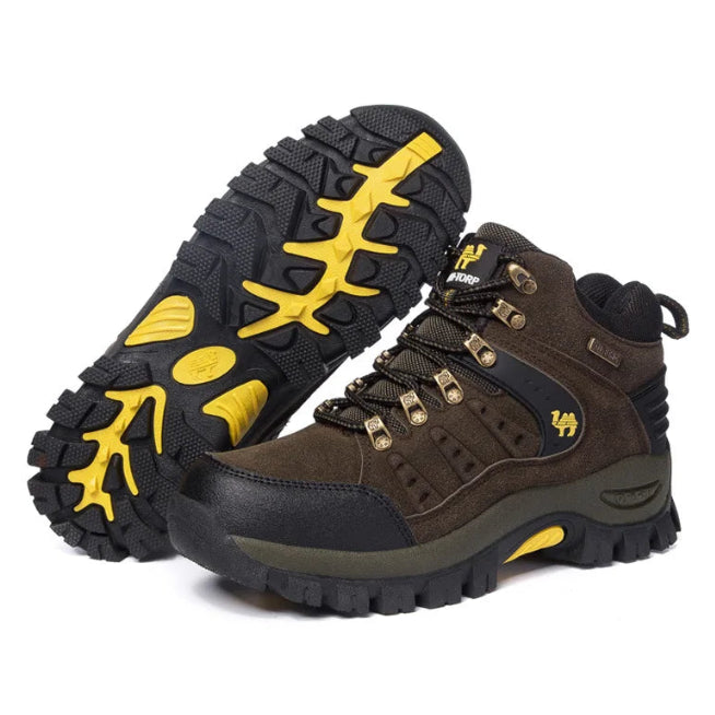 Men’s Waterproof Hiking Boots – Outdoor, Wear-Resistant Mountain Sports, Spring and Autumn