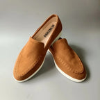 Men’s Premium Suede Loafers, Elegant Casual Shoes, Comfortable Breathable Slip-On Driving Loafers for Everyday Wear
