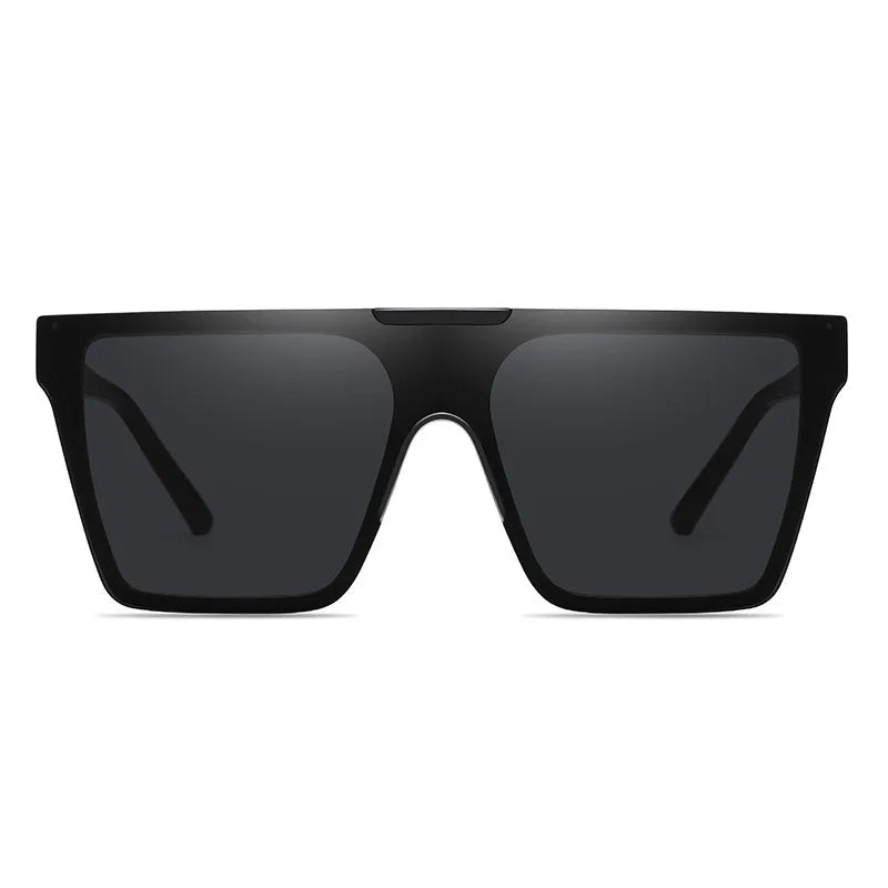 Men’s Luxury One-Piece Sunglasses – Fashionable Driving Eyewear HW04