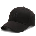 Men’s Casual Baseball Cap with Letter Embroidery – Adjustable Trucker Hat for Spring and Autumn Outdoor Use