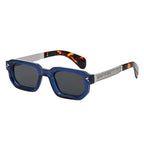 Men’s Polarized Square Sunglasses – Luxury Punk Design with Classic Rectangle Frame and UV400 Protection for Driving and Outdoor Use
