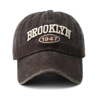 Brooklyn Embroidered Snapback Cap — ZALCEN