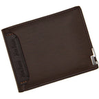 Men’s PU Leather Wallet – Slim Short Billfold Card Holder, Portable Luxury Design