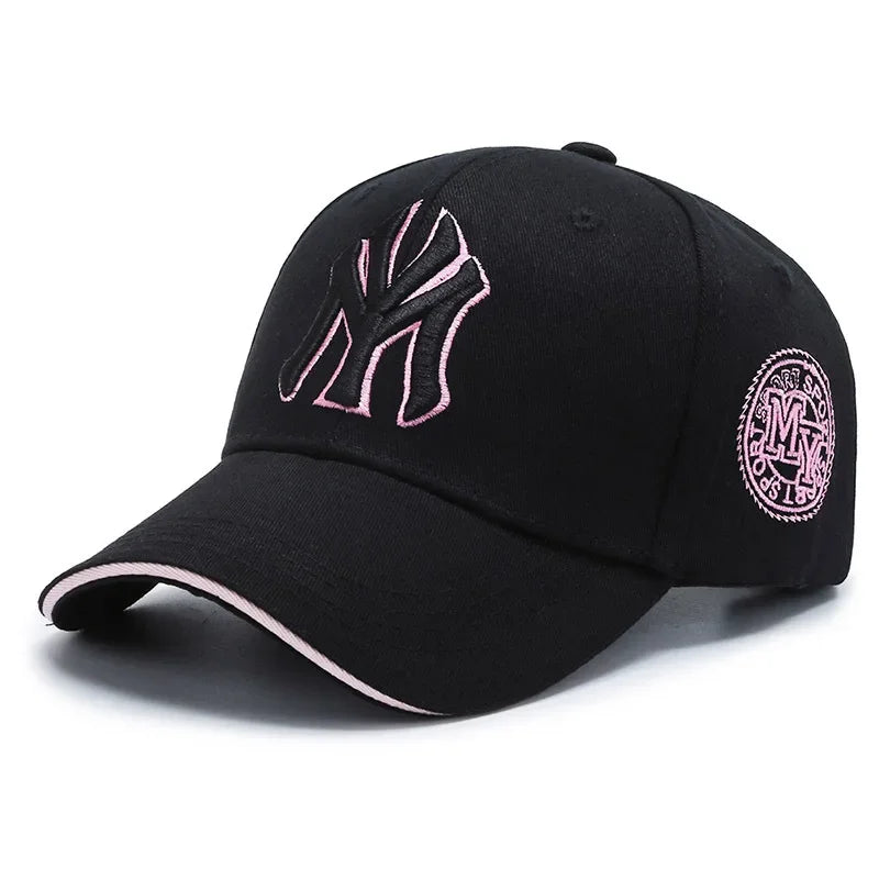 Men’s Casual Baseball Cap with Letter Embroidery – Adjustable Trucker Hat for Spring and Autumn Outdoor Use