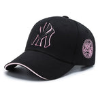 Men’s Casual Baseball Cap with Letter Embroidery – Adjustable Trucker Hat for Spring and Autumn Outdoor Use