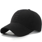 Soft Top Men’s Baseball Cap – Casual Cotton Snapback Outdoor Sport Dad Hat with Three Bars Design