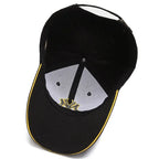 Men’s Casual Baseball Cap with Letter Embroidery – Adjustable Trucker Hat for Spring and Autumn Outdoor Use
