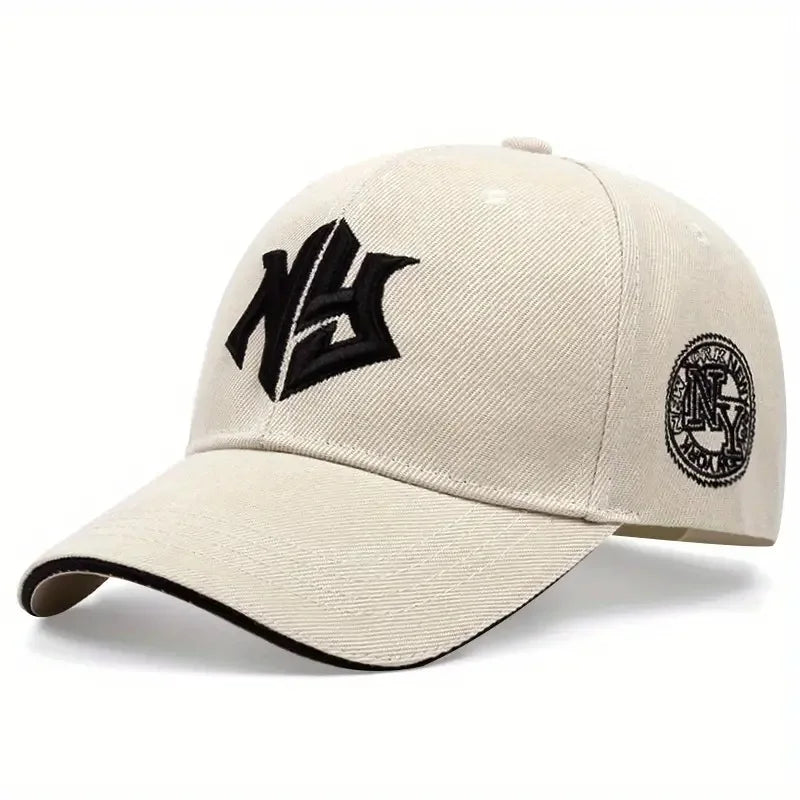 Retro Hip-Hop Embroidered Baseball Cap – Casual Autumn Winter Fashion Accessory