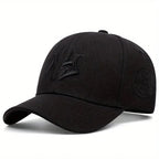 Retro Hip-Hop Embroidered Baseball Cap – Casual Autumn Winter Fashion Accessory