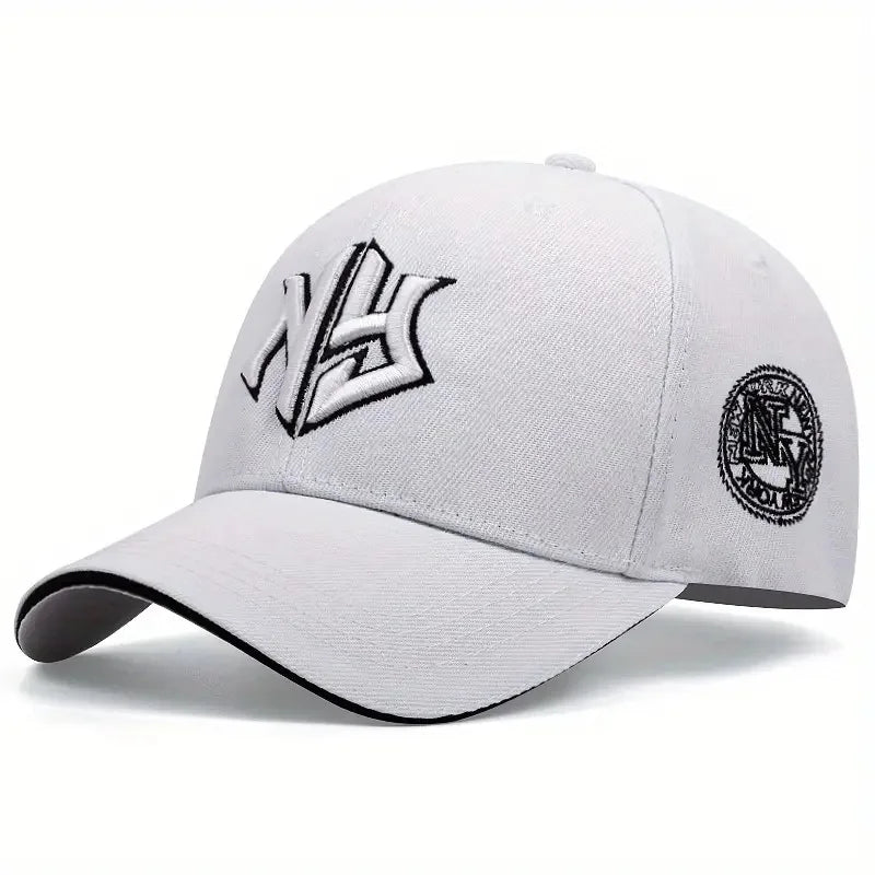 Retro Hip-Hop Embroidered Baseball Cap – Casual Autumn Winter Fashion Accessory
