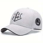 Retro Hip-Hop Embroidered Baseball Cap – Casual Autumn Winter Fashion Accessory