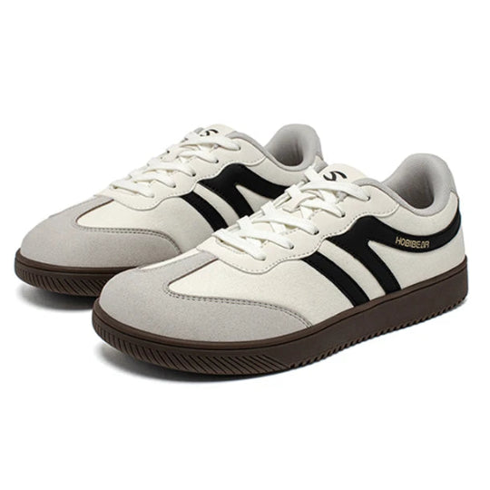 Men’s Wide Toe Sneakers – Minimalist Fabric Casual Walking Shoes, Comfortable Everyday Wear
