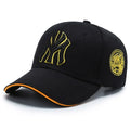 Men’s Casual Baseball Cap with Letter Embroidery – Adjustable Trucker Hat for Spring and Autumn Outdoor Use
