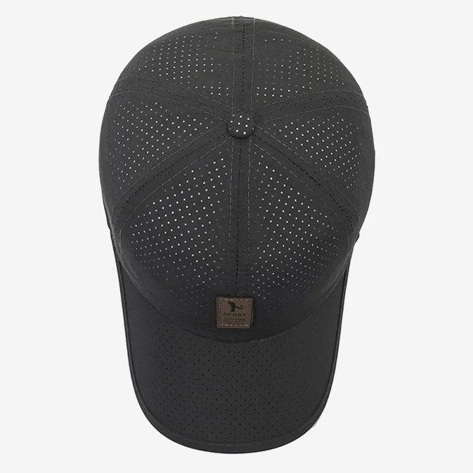 Quick-Drying Men’s Mesh Baseball Cap – Breathable Snapback Sport Dad Hat for Fishing, Spring and Summer