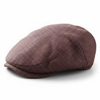Men’s Solid Color Cotton Beret – Fashion Outdoor Windproof and Warm Casual Hat
