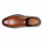 Men’s Classic Breathable Leather Business Shoes – Elegant Formal & Casual Dress Shoes, Soft Leather, Comfortable Sole, Spring Style