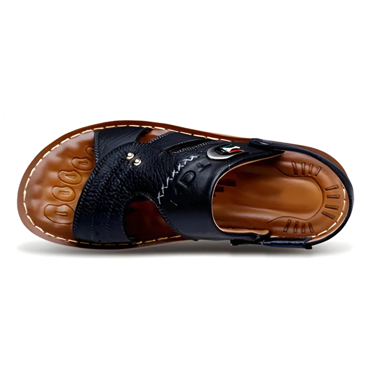 Genuine Leather Sandals – Versatile Casual Summer Style for Outdoor Wear