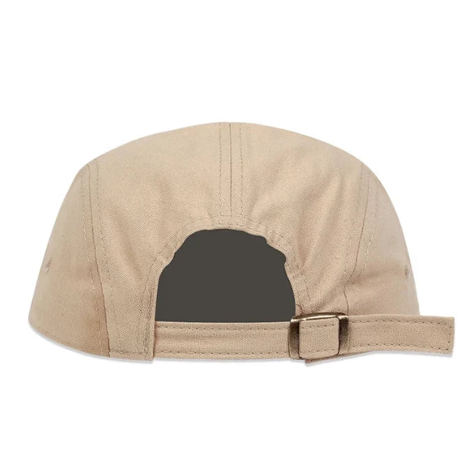 Men’s Cotton 5 Panel Baseball Cap – Adjustable Snapback Casual Hat