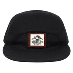 Men’s Cotton 5 Panel Baseball Cap – Adjustable Snapback Casual Hat