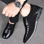 Autumn Men’s Business Casual Leather Dress Shoes – Classic Comfortable Outdoor Footwear, Breathable and Stylish