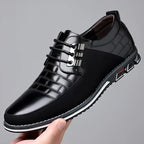 Autumn Men’s Business Casual Leather Dress Shoes – Classic Comfortable Outdoor Footwear, Breathable and Stylish