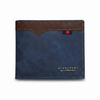 Men’s Bifold Wallet – Minimalist Casual Short Wallet with Multiple Card Slots, Zippered Coin Compartment, Large Capacity