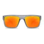 Men’s Black Polarized Sunglasses – Classic Square Design for Outdoor, Driving and Fishing with UV400 Protection