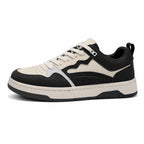 Men’s Casual Board Sneakers – Lightweight, Comfortable, Soft Sole, Lace-Up, Spring/Autumn