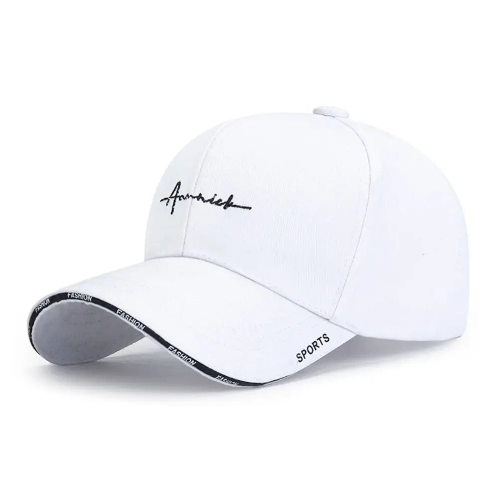 Men’s Breathable Baseball Cap – Adjustable Solid Color Sun Hat with UV Protection for Outdoor Running