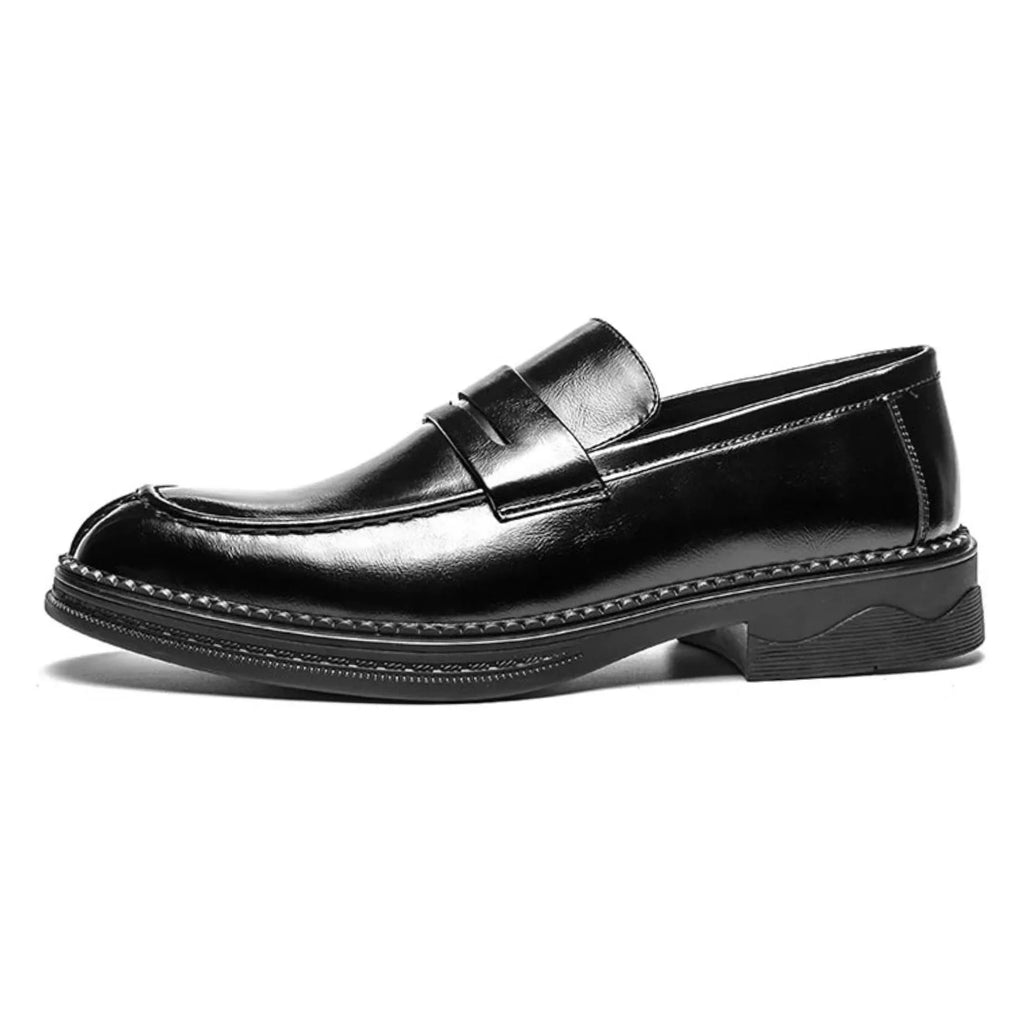 Men’s Premium Business Loafers – Elegant Leather Slip On Dress Shoes, Soft Sole, High Quality Shoes for Business, Parties and Weddings