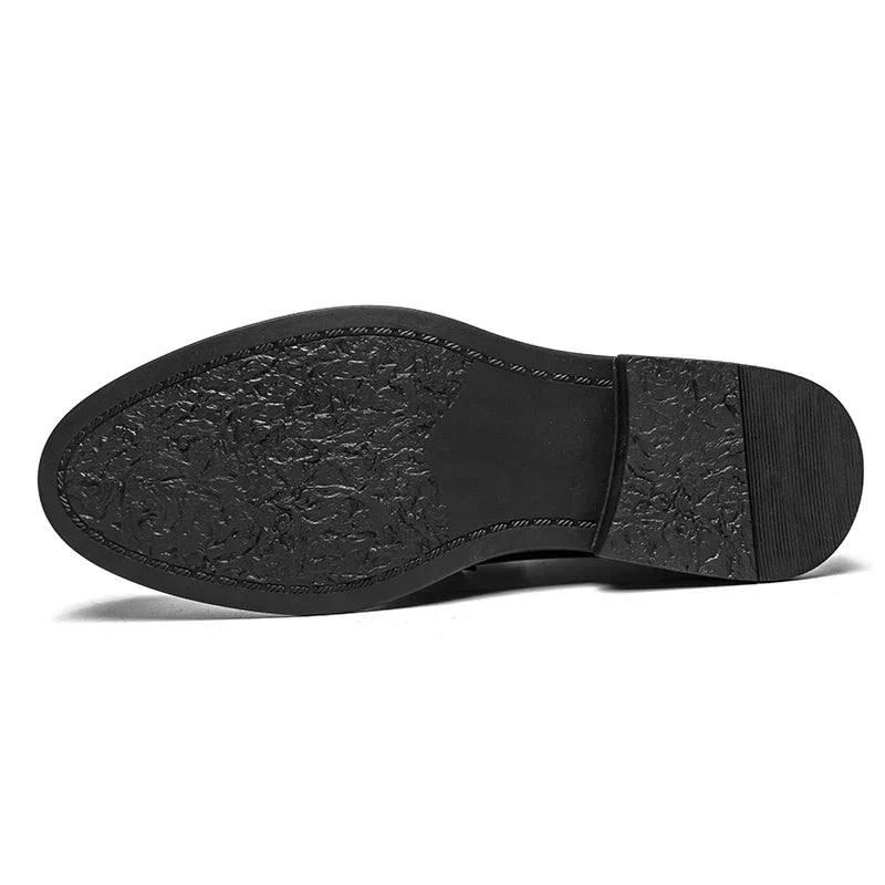 Men’s Premium Business Loafers – Elegant Leather Slip On Dress Shoes, Soft Sole, High Quality Shoes for Business, Parties and Weddings