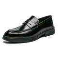 Men’s Premium Business Loafers – Elegant Leather Slip On Dress Shoes, Soft Sole, High Quality Shoes for Business, Parties and Weddings