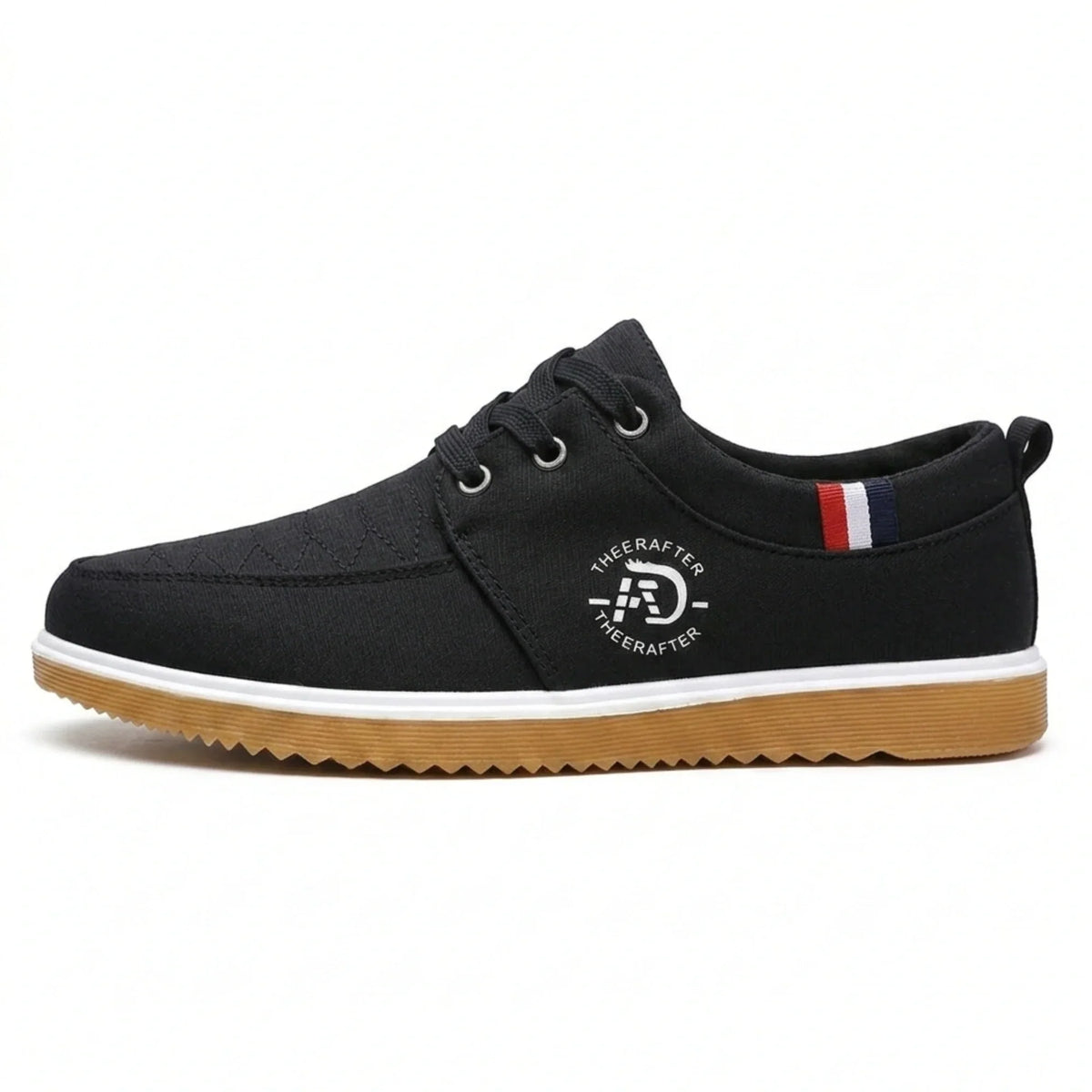 Men’s Canvas Platform Sneakers – Breathable Casual Walking Shoes, Stylish Loafers for Everyday Wear