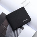 Men’s Canvas Wallet – Short Card Holder and Money Bag, ID/Photo/Bank Card Organizer