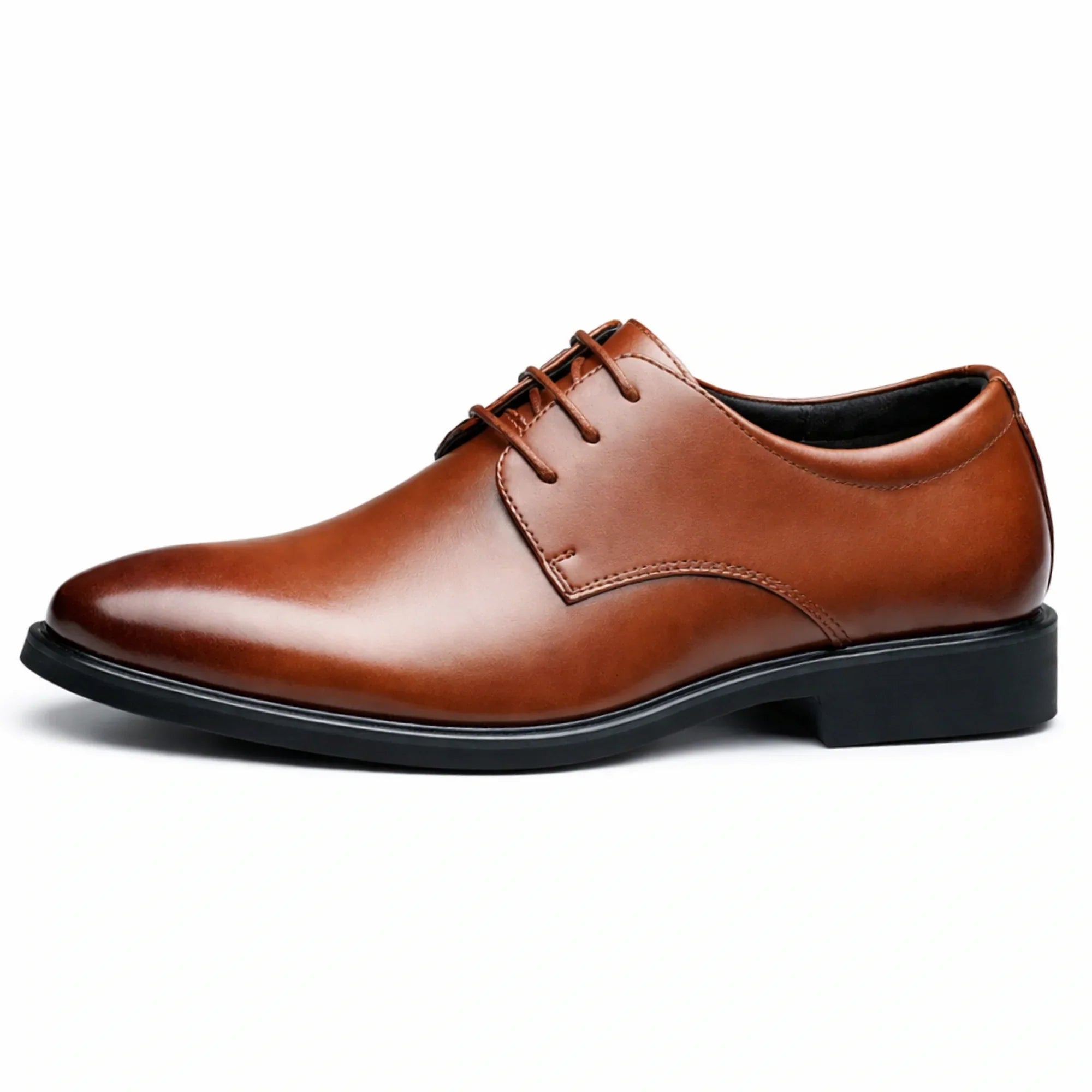Men’s Classic Breathable Leather Business Shoes – Elegant Formal & Casual Dress Shoes, Soft Leather, Comfortable Sole, Spring Style