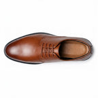 Men’s Classic Breathable Leather Business Shoes – Elegant Formal & Casual Dress Shoes, Soft Leather, Comfortable Sole, Spring Style