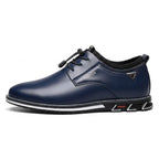 Classic British Style Men’s Casual Shoes – High Quality PU Leather, Comfortable & Fashionable Large Size Footwear