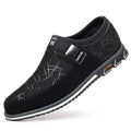 Classic Business Men’s Leather Shoes – Comfortable Slip-On Loafers, Flat Work & Casual Moccasin Sneakers, Big Size