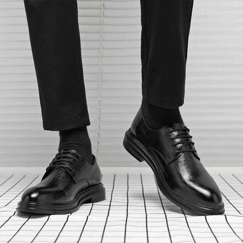 Men’s Classic Business and Casual Shoes – Elegant, Comfortable, Modern Style Shoes for Work and Everyday Wear