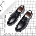 Men’s Classic Business and Casual Shoes – Elegant, Comfortable, Modern Style Shoes for Work and Everyday Wear