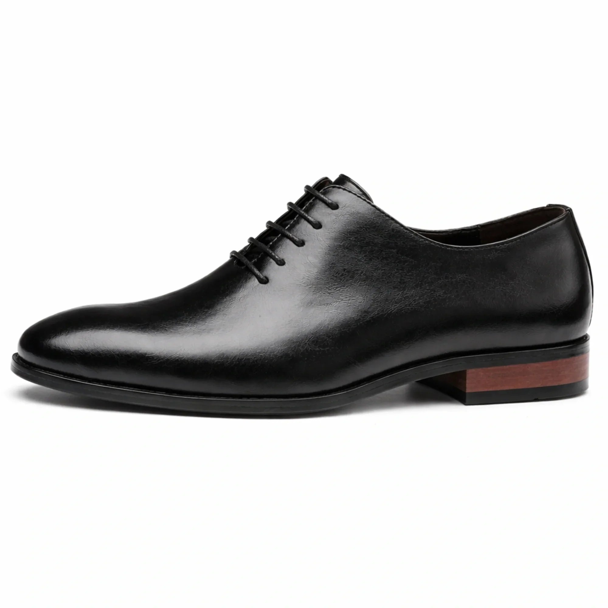 Men’s Classic Elegant Dress Shoes, Lightweight Lace-Up Pointed Toe Shoes for Parties, Weddings, and Everyday Wear
