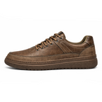 Classic Men’s Genuine Leather Casual Shoes – Thick Sole Oxford, Business and Outdoor Wear
