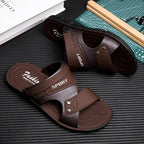 Classic Men’s Summer Sandal – Anti-Slip Casual Beach Shoe with Soft Sole and Lightweight Comfort