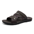 Classic Men’s Summer Sandal – Anti-Slip Casual Beach Shoe with Soft Sole and Lightweight Comfort