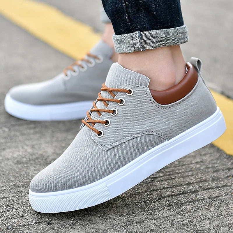 Comfortable Canvas Sneakers for Men – Boys’ Casual Sport Shoes, School & Everyday Sneakers