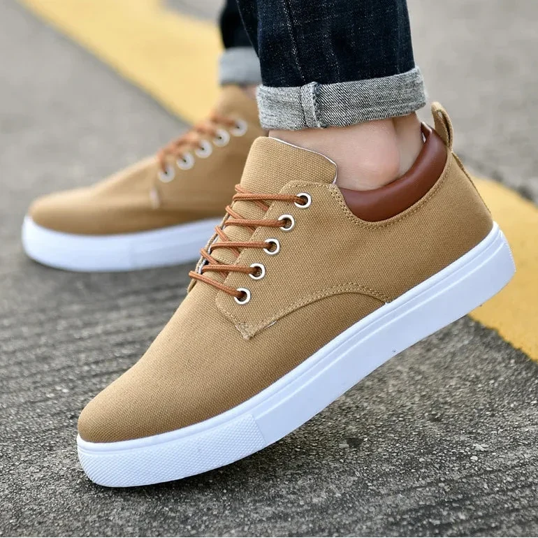 Comfortable Canvas Sneakers for Men – Boys’ Casual Sport Shoes, School & Everyday Sneakers