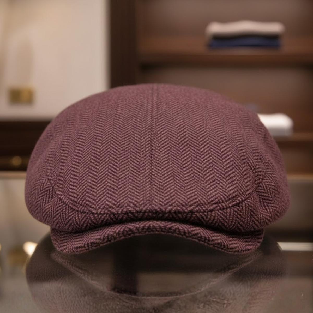 Men’s Solid Color Cotton Beret – Fashion Outdoor Windproof and Warm Casual Hat