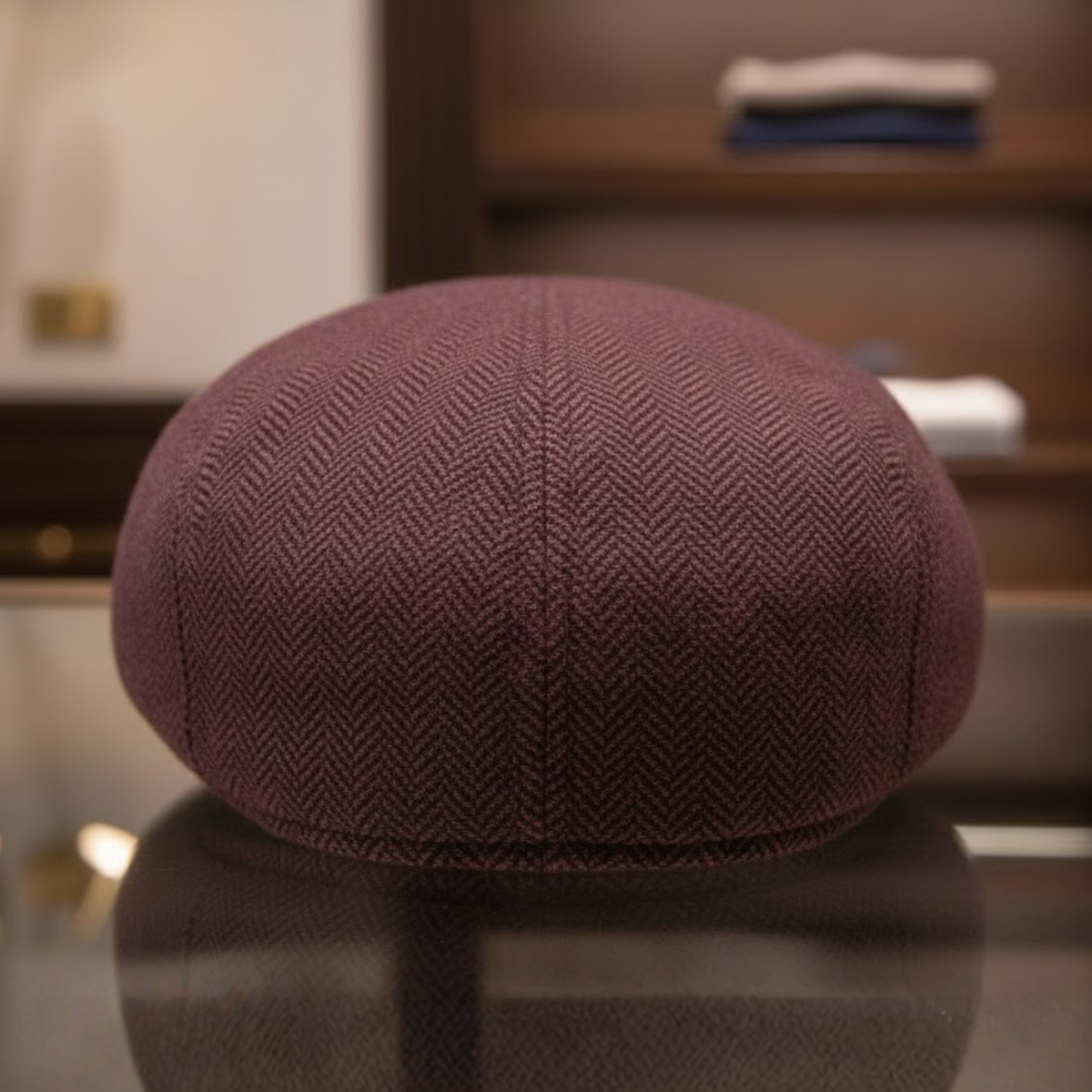 Men’s Solid Color Cotton Beret – Fashion Outdoor Windproof and Warm Casual Hat