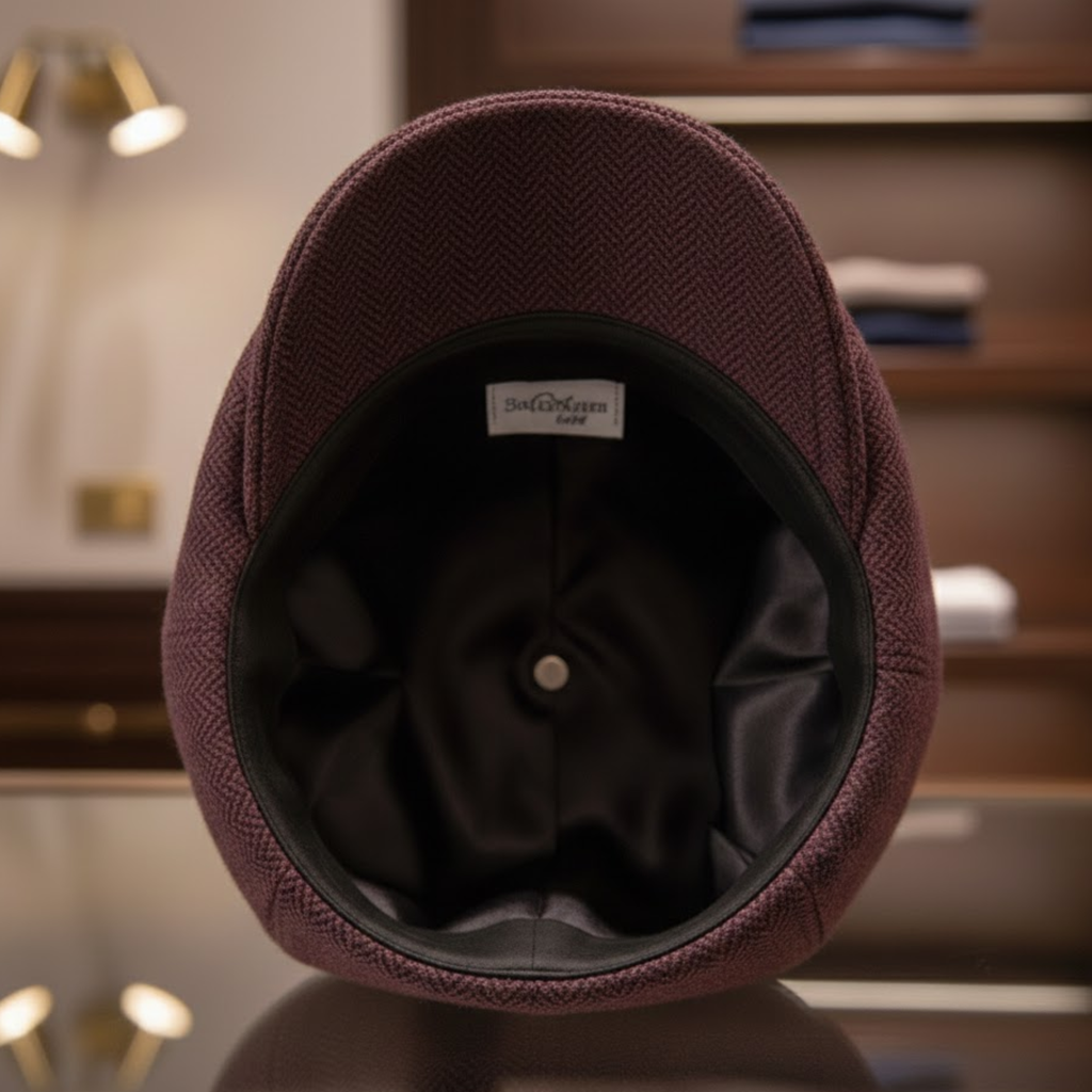 Men’s Solid Color Cotton Beret – Fashion Outdoor Windproof and Warm Casual Hat