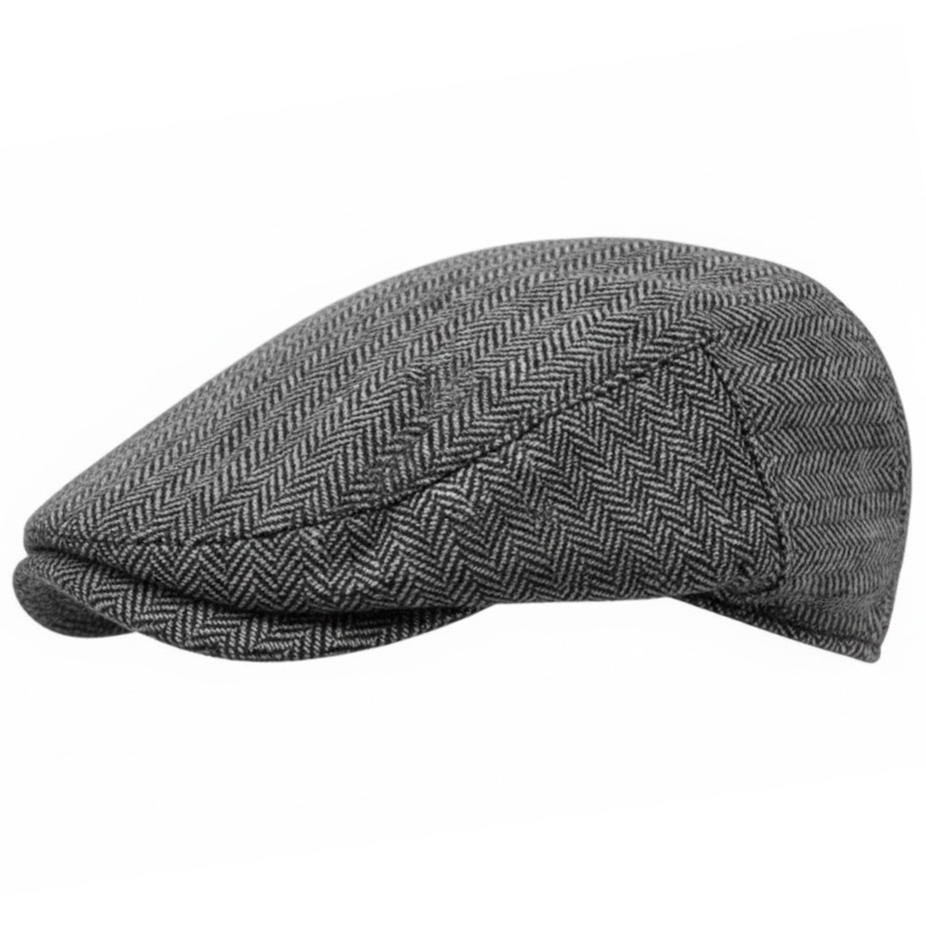 Men’s Solid Color Cotton Beret – Fashion Outdoor Windproof and Warm Casual Hat